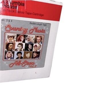 COUNTRY music all stars 8 track vintage tape new and sealed